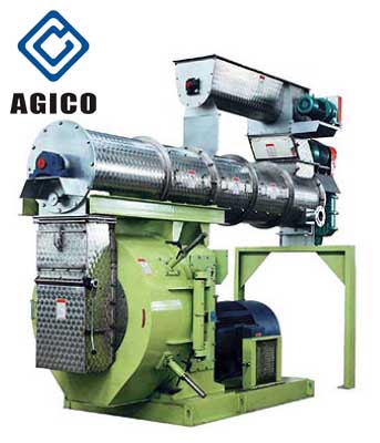 Wood pellet mill