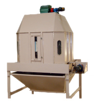 Counter Flow Coolers for Wood Pellet Machine