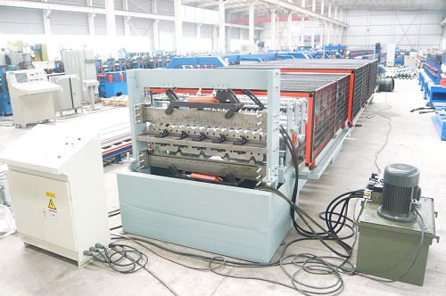 Double Deck Roll Forming Machine