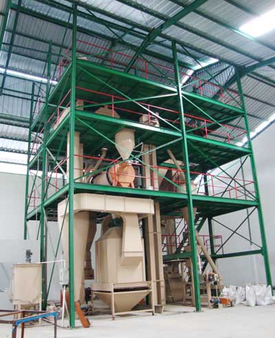 Pictures about 5 Ton/H Feed Production Line in Indonesia,Surabaya