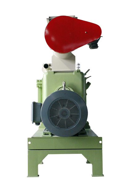 A ring die pellet mill (back view)