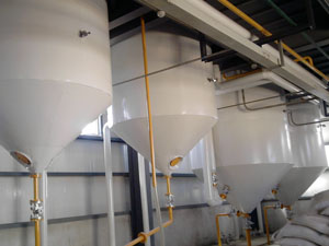 oil refining plant