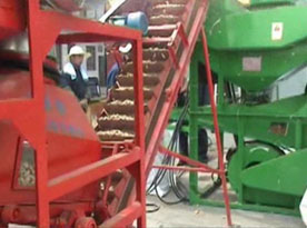 peanut shelling machine