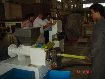 laundry soap machine-single screw plodder